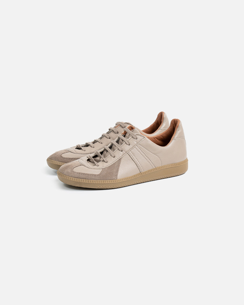 Reproduction of Found German Trainers 1700 Beige Khaki – Club Luminaries