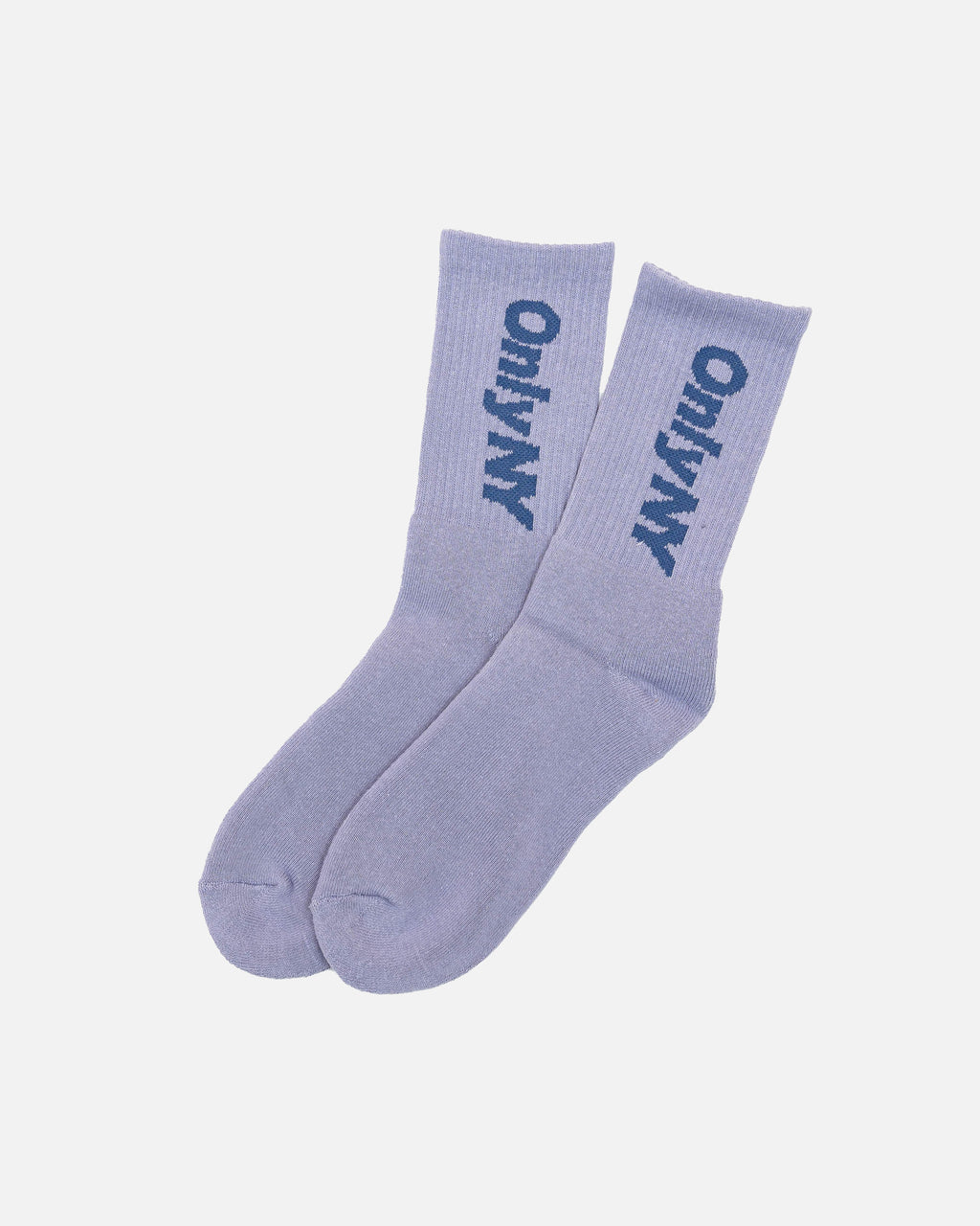 Only NY, core logo socks, lavender – Club Luminaries