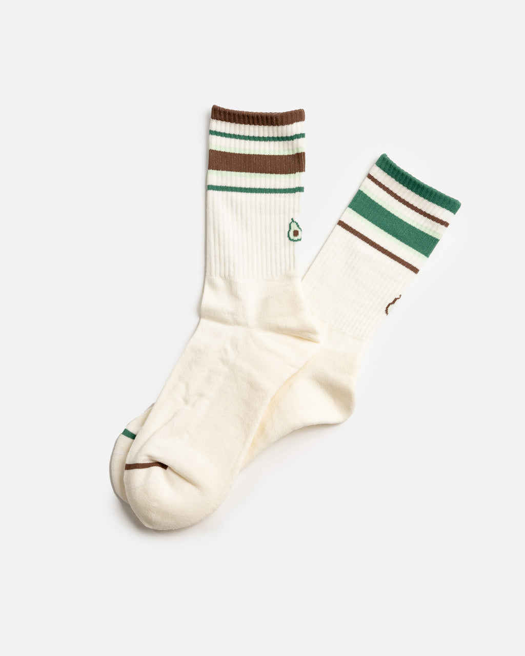 Votta Mismatched Socks Green / Brown â Club Luminaries