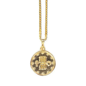 Wacko Maria COIN NECKLACE ( TYPE-2 ) Gold – Club Luminaries