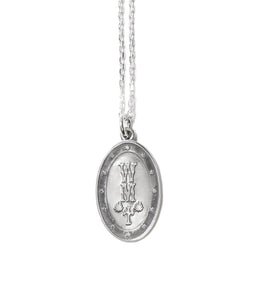 Wacko Maria Medai Necklace Silver – Club Luminaries