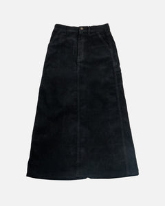 Universal Overall Corduroy Painter Skirt Black