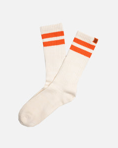 Universal Overall 3 Stripe Socks Orange