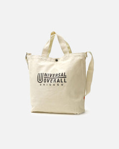 Universal Overall 2 Way Tote Bag White