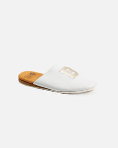 The Brooklyn Circus Slippers White