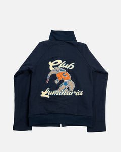 Luminaries Sport Club Embroidered Track Jacket Navy