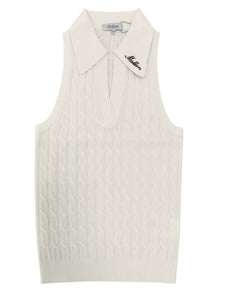 Malbon Freya Sweater Vest Canvas – Club Luminaries