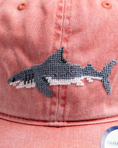 Smathers & Branson Great White Shark Cap Nantucket Red