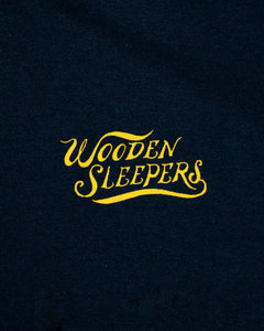 Wooden Sleepers T-Shirt Navy
