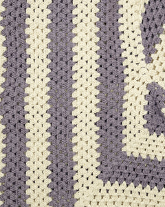 BODE Flagship Crochet Shirt Lavender