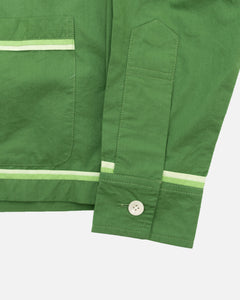 BODE Top Sheet Long Sleeve Shirt Green