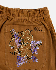 BODE Autumn Royal Shorts Brown