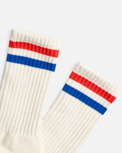 Votta Stripe Socks Red / Blue