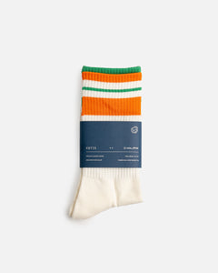Votta Mismatched Socks Orange / Green