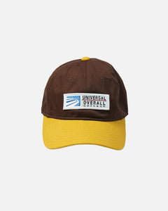 Universal Overall Postal Logo Patch Cap Brown