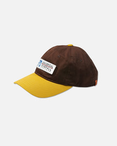 Universal Overall Postal Logo Patch Cap Brown