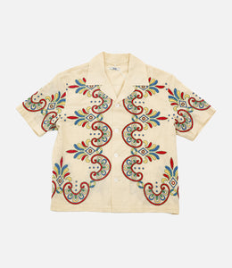 BODE Embroidered Carnival Shirt, Multi