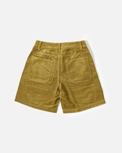 Only NY Corduroy Fatigue Shorts Herb Green
