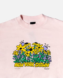 Only NY Wildflower tee Pale Pink