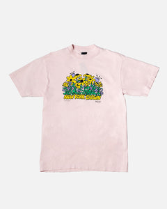 Only NY Wildflower tee Pale Pink