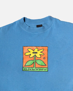 Only NY Flower Tee French Blue