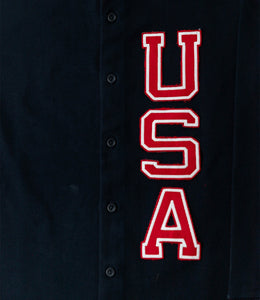 Rowing Blazers USA Rugby Overshirt Navy