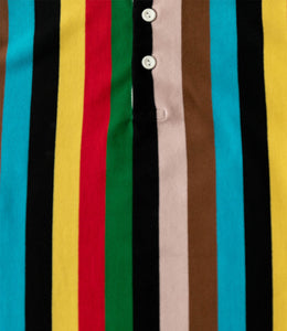 Rowing Blazers The Croquet Stripe Rugby Shirt Multi