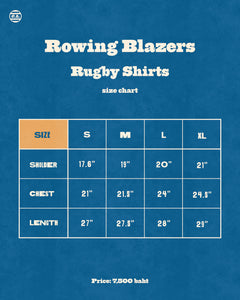 Rowing Blazers Argentina 1965 Rugby Shirt Light Blue