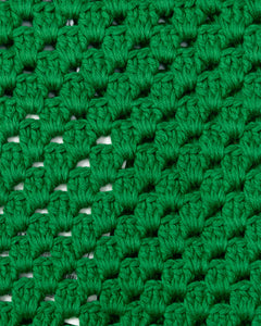 BODE Crochet Tote Green