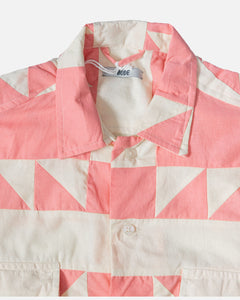 BODE Quilt Shirt Pink