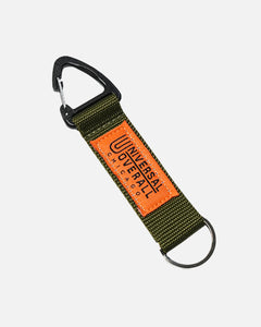 Universal Overall Canvas Keychain Green