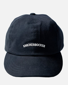 Knickerbocker Twill Logo Cap Navy