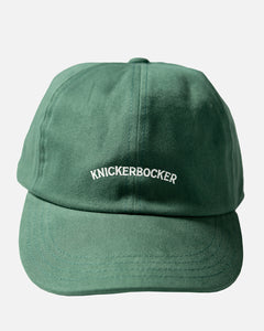 Knickerbocker Twill Logo Cap Green