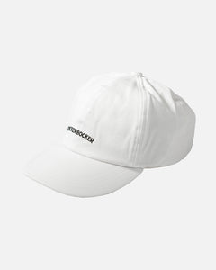 Knickerbocker Twill Logo Cap White