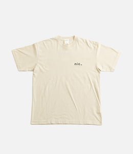 The Nerdys NIC_ Nerd is Cool t-shirt, beige