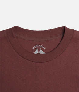 Old Soldier Boat Shop Tee, red