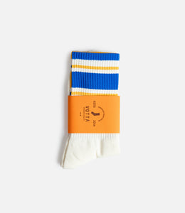 Votta mismatched socks yellow/blue